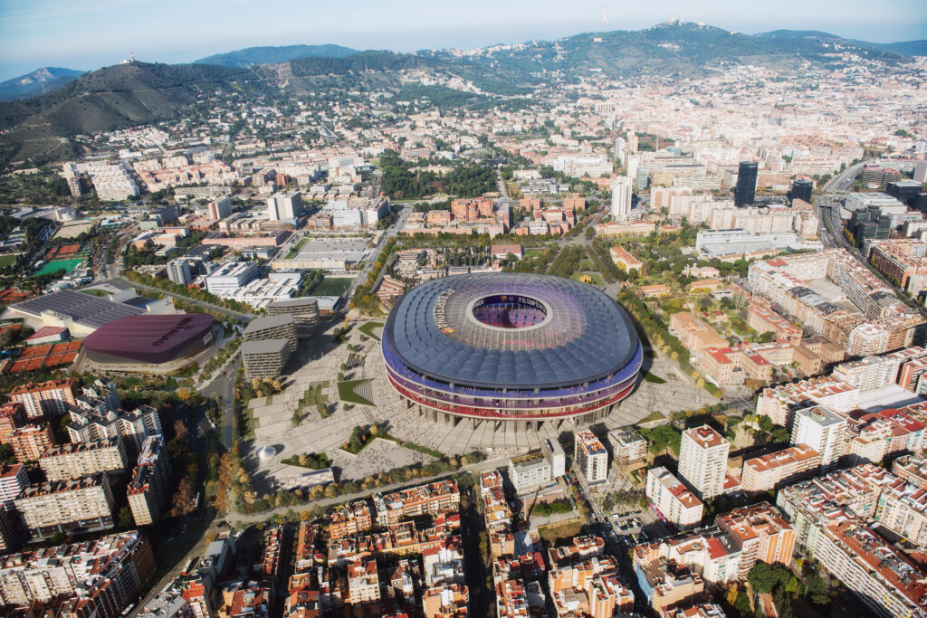 Cubierta De Cables Del Futur Camp Nou IDOM