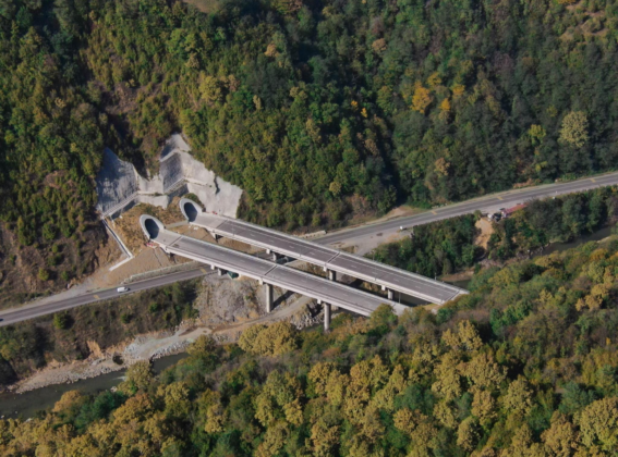Diseño del centro de control nacional de carreteras de Georgia