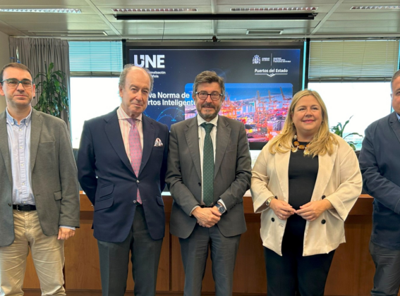 Participation in the development of the new UNE standard for intelligent ports